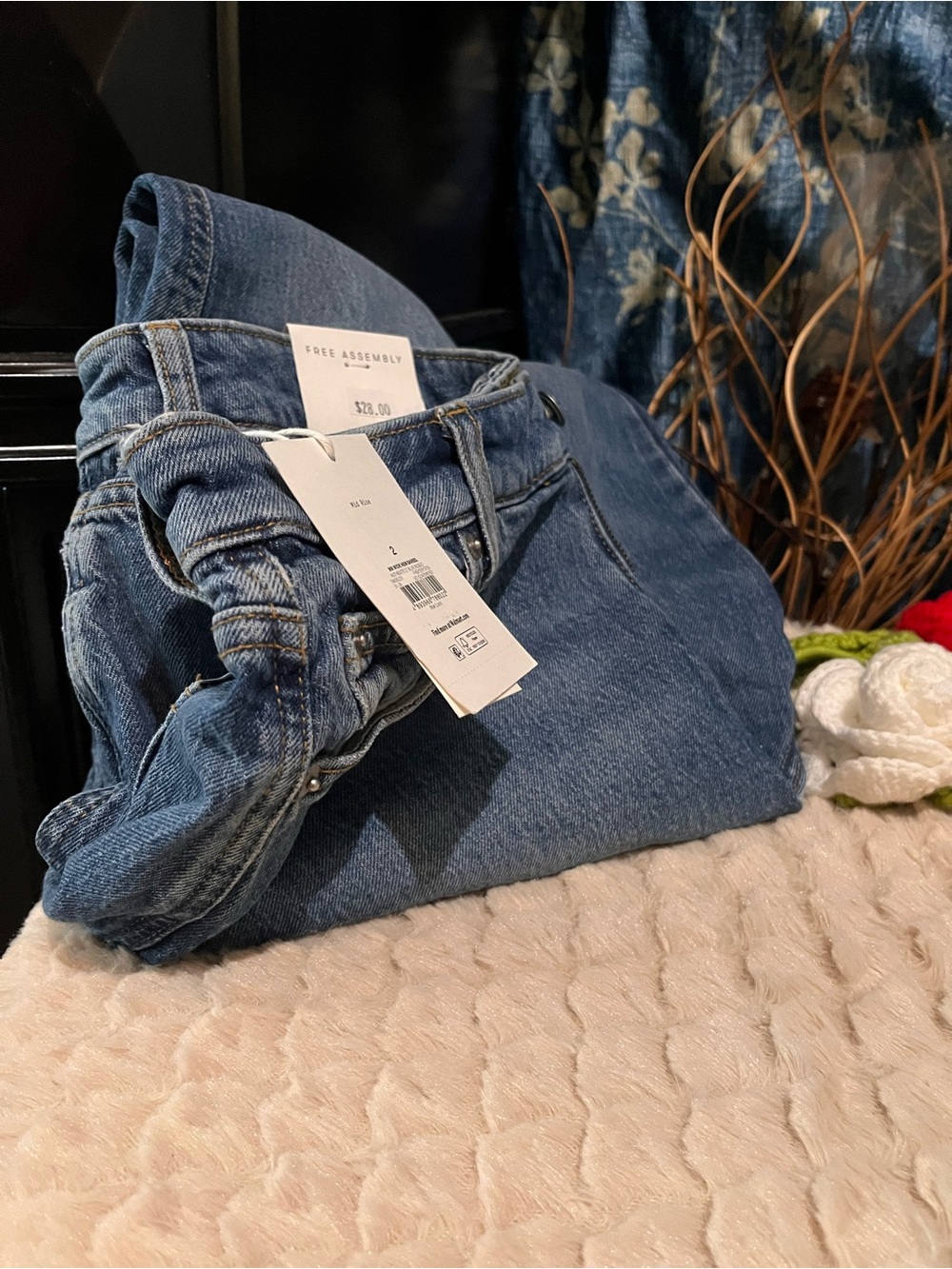 nwt Barrel Jeans